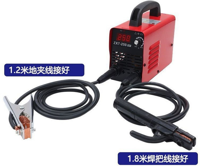 DOMHOAI 焊機 220V 400A 數位顯示 豪華套餐, 1個, 雷工集團250大功率焊機全套接好