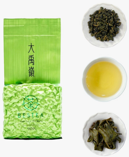 BESTEA 大禹嶺90K茶 150g 木質濃香 熟果林韻 台灣高山烏龍茶 真空包裝, 四兩(75g*2),真空袋