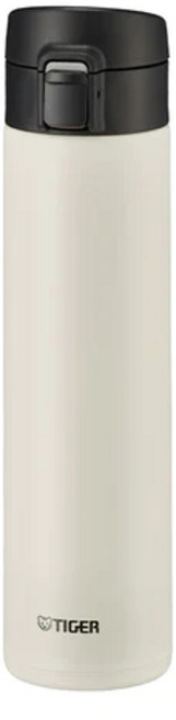 TIGER虎牌 600ml抗菌彈蓋保溫保冷杯 MKA-K060, 鷲白, 1個, 600ml