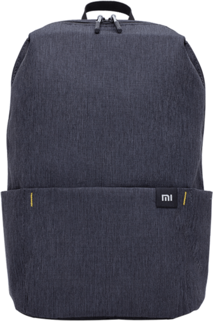 Xiaomi 迷你雙肩包 輕巧收納 4級防潑水 約10L容量, 曜石黑, 曜石黑