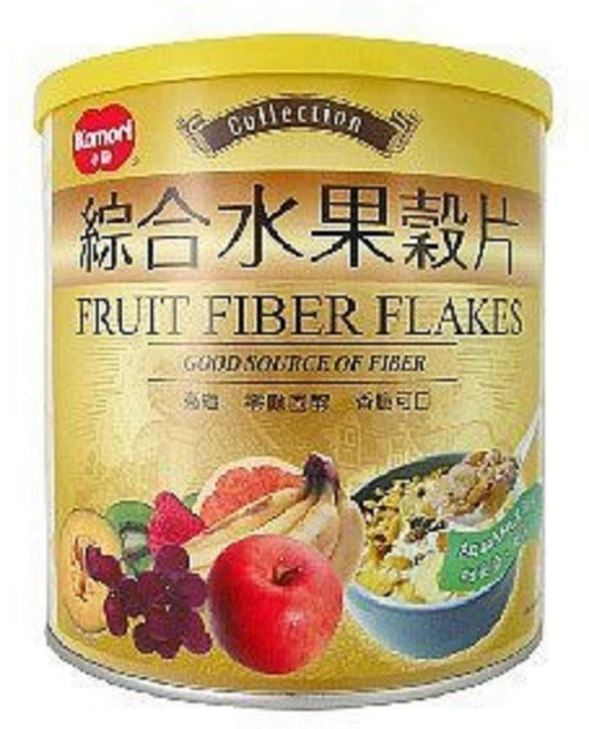 小森 綜合水果榖片 (全素) - 健康美味 多種水果穀物 膳食纖維豐富, 1個, 450g