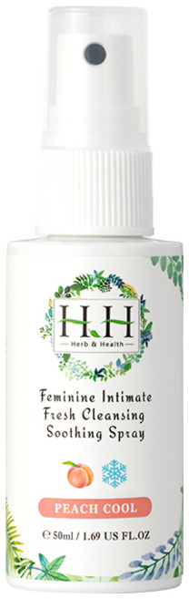HH 私密潔淨舒緩噴霧 悠然木質, 1個, 新款-蜜桃涼感, 50ml