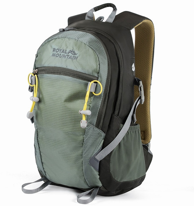 ROYAL MOUNTAIN 30L 防潑水登山包, 豆綠色