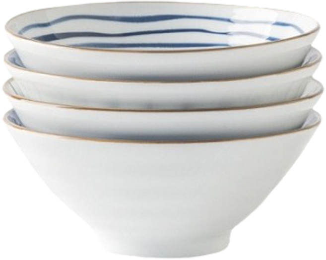 日式8吋陶瓷斗笠碗 烏冬麵碗 湯麵碗 家用防燙大碗公, 1個, 8吋烏冬斗笠麵碗(半圓圖款)-不挑款, 隨機不挑款
