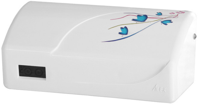 ALEX 電光 AC 小便斗自動沖水器 EF4005, 白色, 1個