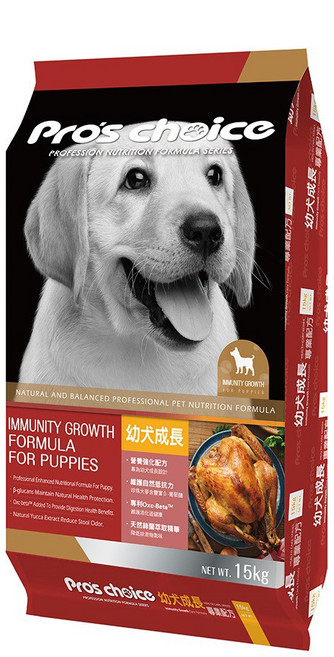 Pros' choice 博士巧思 幼犬成長專業配方, 15kg, 1個, 雞