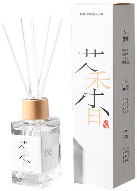 茶香氛無火擴香 居家車用臥室廁所空氣清新劑 車用香薰 香薰精油, 1個, 100ml, 伯爵青瓜茶