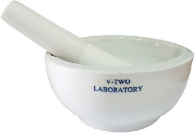 V-TWO LABORATORY 陶瓷乳缽 台灣製造, 1個, 碗-3吋