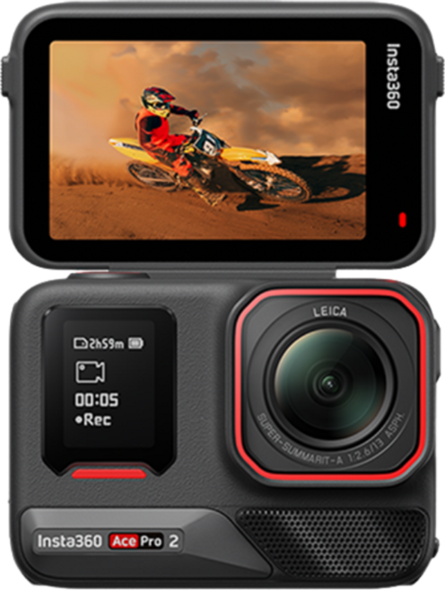 INSTA 360 ACE PRO 2 運動相機, 黑色