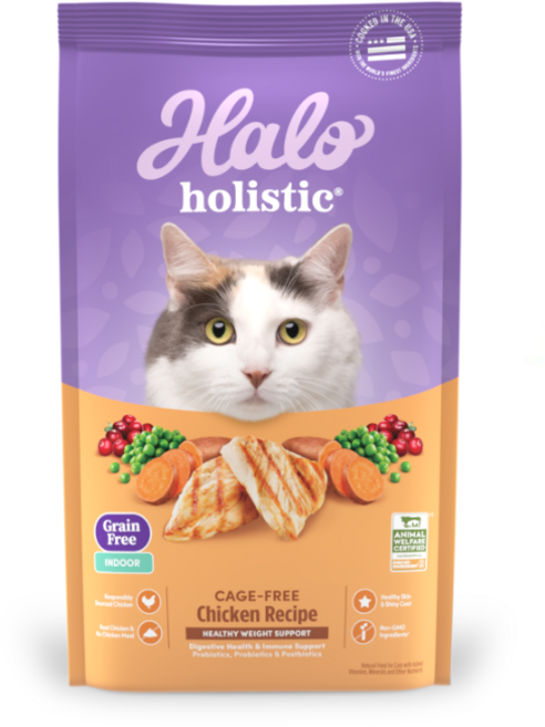 Halo 嘿囉 無穀雞肉 室內貓飼料, 6.8kg, 1包, no this value