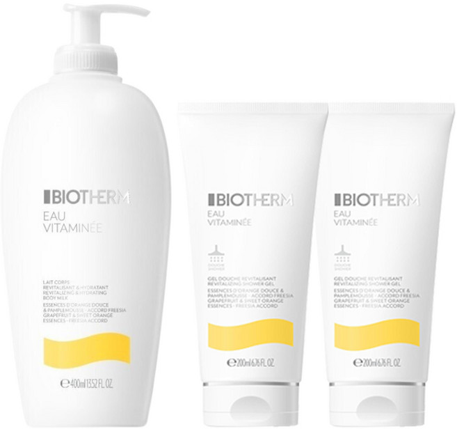 프랑스 비오템 오 비타미네 바디밀크 샤워젤 세트 독일직배송, 1개, 400ml