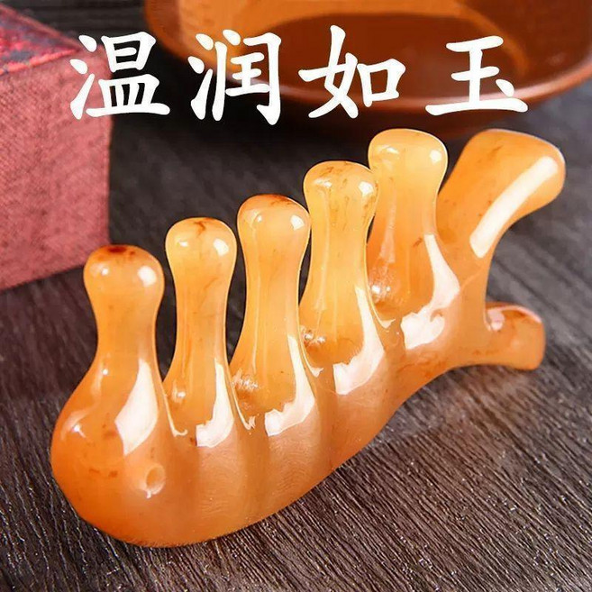 X季 艾草精油 10ml, 1個, 海豚按摩梳 溫潤如玉 送穴位圖
