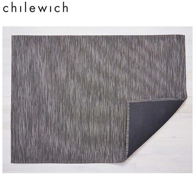 Chilewich Bamboo編織系列地墊 118X183CM 法藍灰