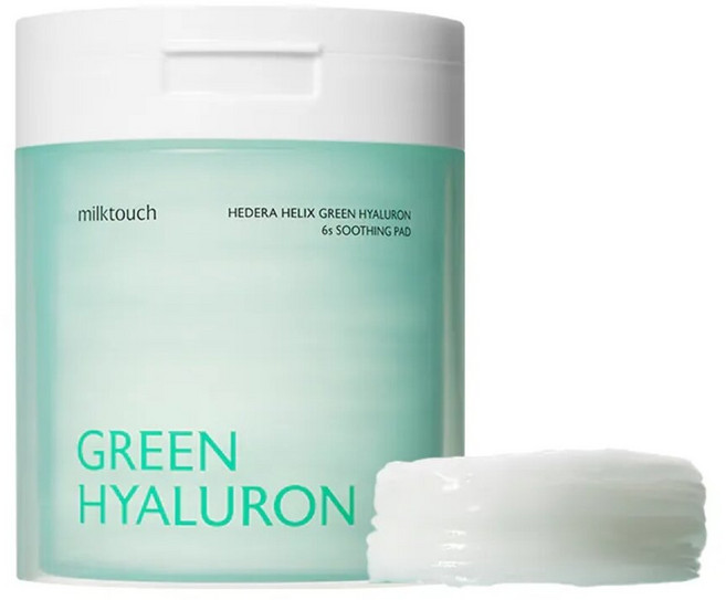 milktouch 洋常春藤 6秒補水舒緩棉片, 1組, 60入