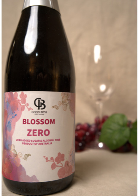 GOOD BOSS 花語脫醇氣泡葡萄飲 無酒精氣泡紅酒 澳洲原瓶進口 750ml, 1個
