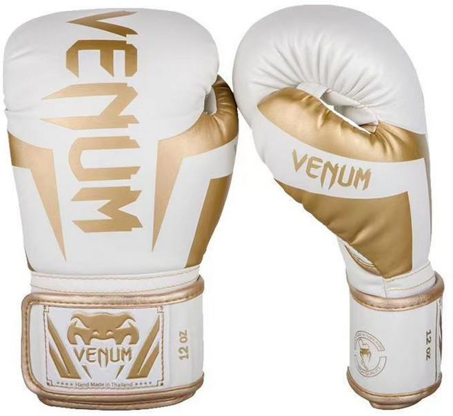 Venum 成人拳擊手套, 白金, 1套