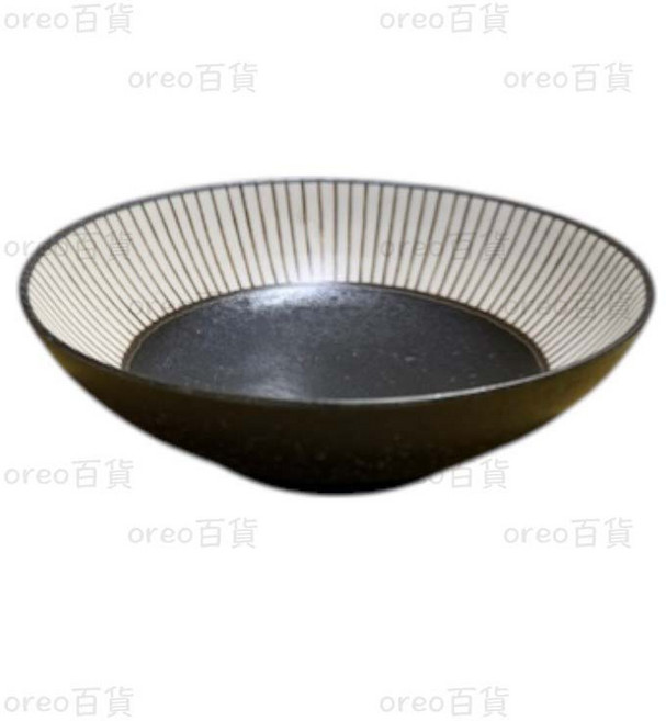 日本製 美濃燒 Sango 三鄉陶器 Wabi十草系列 圓缽組(盒裝), 1個, 黑(單入)