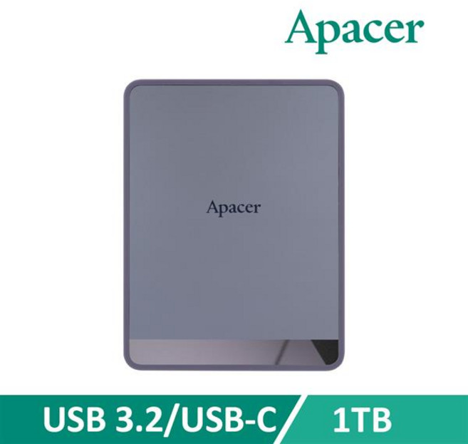 Apacer AS724 1TB 外接式固態硬碟, 詳見商品說明, 1GB