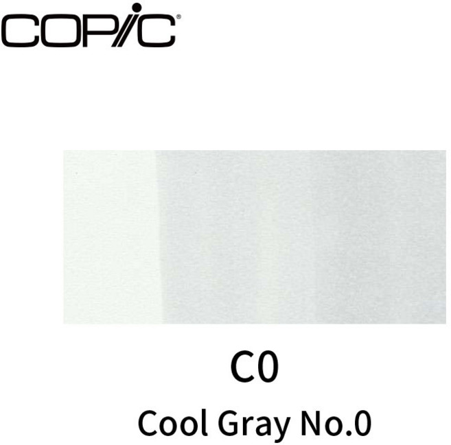 COPIC 日本 三代 酒精性雙頭麥克筆 灰黑色系 單支, 灰黑色, 1個