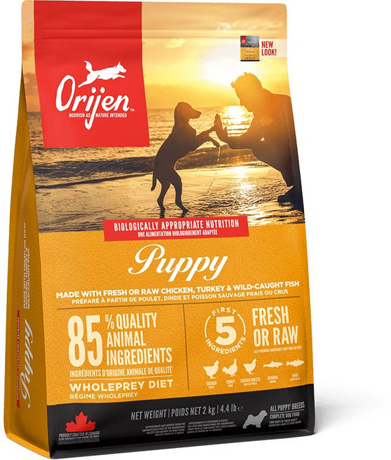 Orijen 歐睿健 無穀狗飼料, 1個, 2KG 鮮雞幼犬