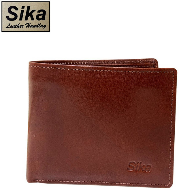 Sika 真皮義大利牛皮男用皮夾 A8220-02