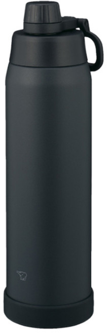 ZOJIRUSHI 象印 不鏽鋼保冷瓶 附把手 1.2L SD-KA120, 1個, 炭黑色