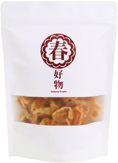 春哥好物水果乾專賣 台灣橘子乾, 1個, 100g