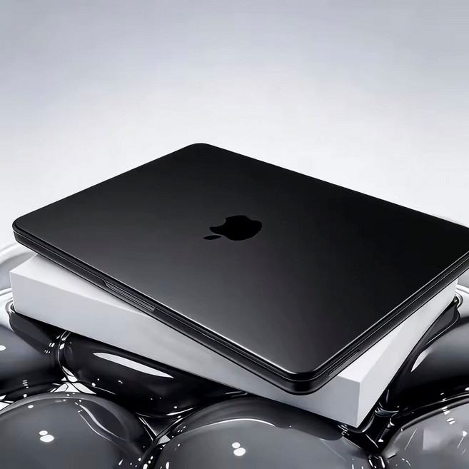 MacBook Neo 13/ 保護殼 防刮 防指紋, 啞光黑 送鍵盤膜, 1個