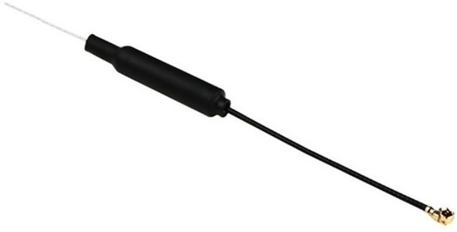 2.4GHz加強版WiFi天線 3dBi全向 IPEX接口 RG1.13饋線, 1個