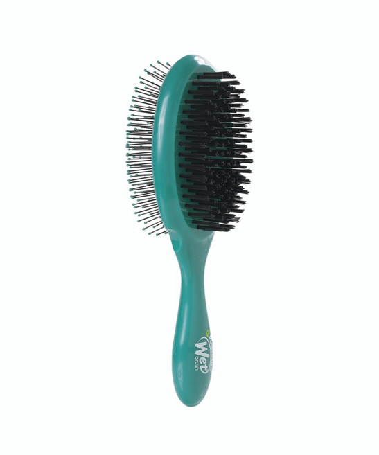 WetBrush 寵物梳二合一鬃毛除毛雙面梳, 1個, 綠色