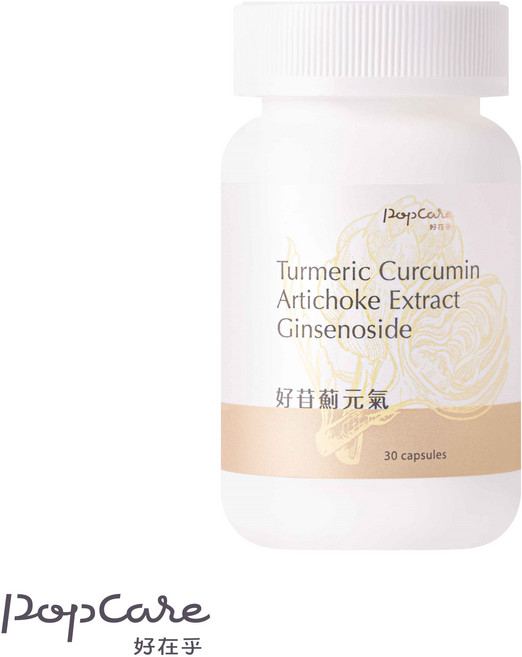 POPCARE好在乎 好苷薊元氣複方膠囊, 1個, 瓶裝(30粒), 30顆