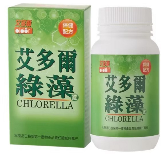 艾多爾綠藻 1000顆/瓶 保健配方, 1000錠/瓶, 200mg/錠
