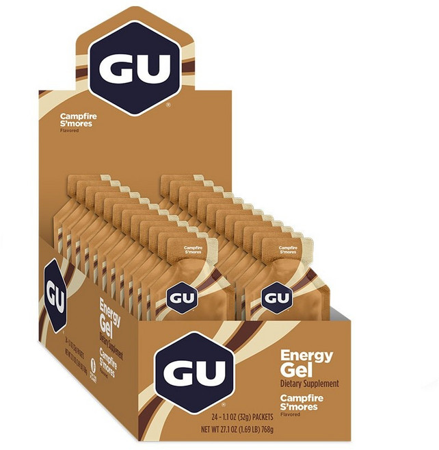 GU ENERGY 能量膠 營火史摩 24入, 1個, 768g