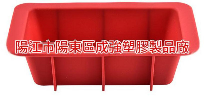 食品級矽膠吐司盤烘焙工具, 小號紅色土司盤, 1套