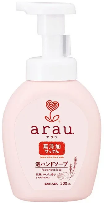 arau. 無添加泡洗手乳 薰衣草萊姆香 300mL, 2件