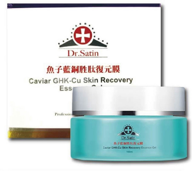 Dr.Satin 魚子藍銅胜肽復元膜 100g 晚安凍膜, 1組, 1入
