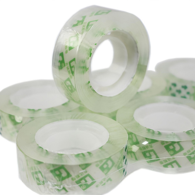 方達 迷你膠帶 18mm 8入裝 封口膠帶 OPP包裝, 1套, 透明