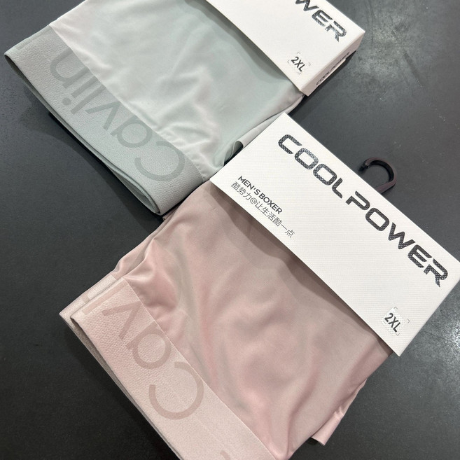 COOL POWER 男士無痕高彈平角內褲