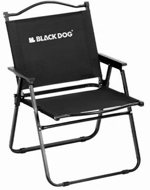 BLACK DOG 山魂pro克米特折疊椅, 黑, 1個