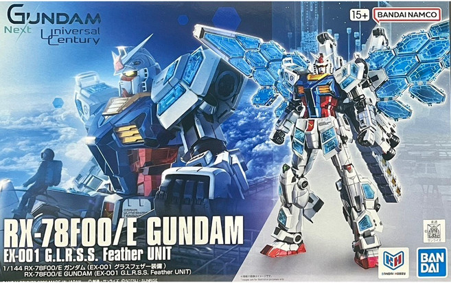【鋼普拉】現貨 BANDAI 組裝模型 EG 1/144 RX-78F00/E EX-001 初鋼+璃羽裝備 環保再生, EX-001 正常版, 1個