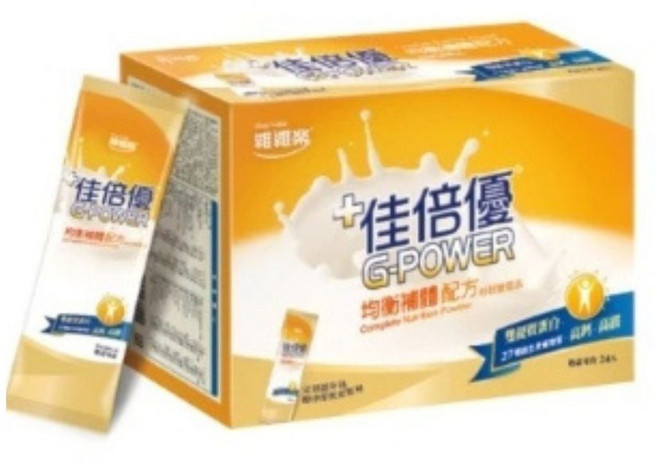 佳倍優 G-POWER 均衡補體配方粉 盒裝, 24個, 29g