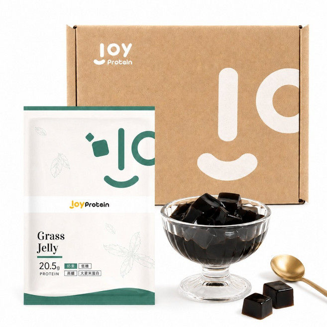 JoyProtein 高蛋白仙草36g*12入/盒 每包含蛋白質20.5g 奶素, 1個