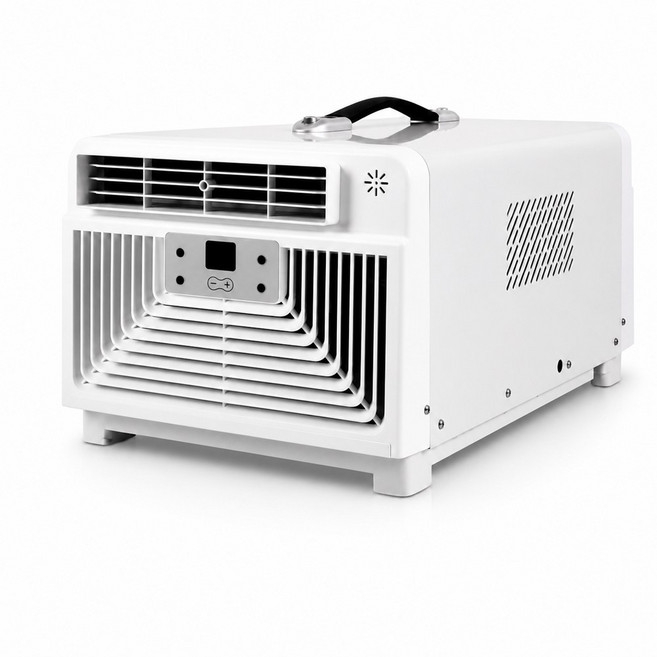 戶外便攜式移動空調 110V 冷暖款 車載家兩用, 白色, 1個