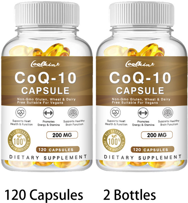 Coolkin CoQ-10 膠囊 促進能量與耐力, 240組