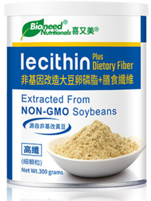BioNeed 喜又美 非基因改造大豆卵磷脂+膳食纖維, 1個, 1份