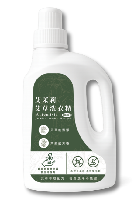 艾草之家 艾茉莉洗衣精, 2個, 1000L