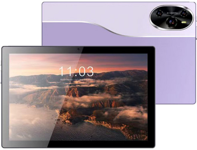 天玑9300 16G+1024G 遊戲專用平板電腦, Wi-Fi+行動網路, 512GB, 雙拼紫