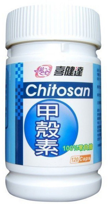 JCS 喜健達 甲殼素複方膠囊 120粒, 1個