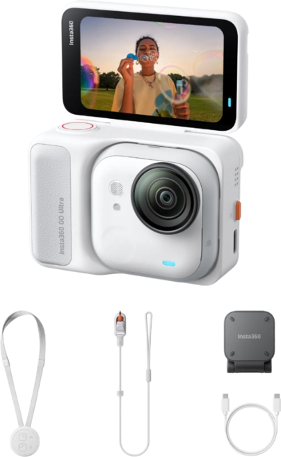 Insta360 GO 運動相機 輕巧便攜高畫質 防水防震多功能配件 生活記錄, 白色, 2