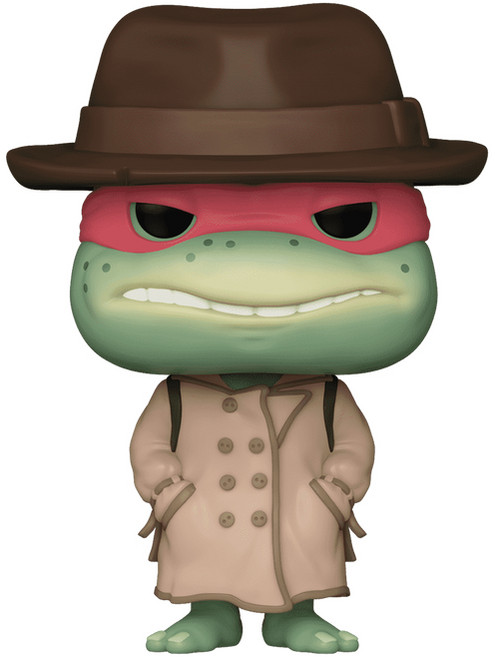 FUNKO POP MOVIES #1612 忍者龜 變種大亂鬥 拉斐爾 (外套帽子裝) FN76048, 1個